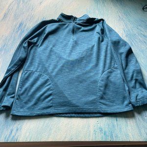 Men's Tek Gear Quarter Zip Teal